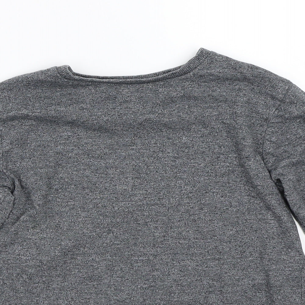 NEXT Girls Grey   Basic T-Shirt Size 5 Years