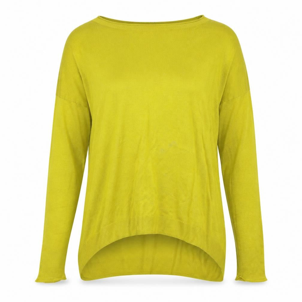 H&M Womens Yellow   Pullover Jumper Size M