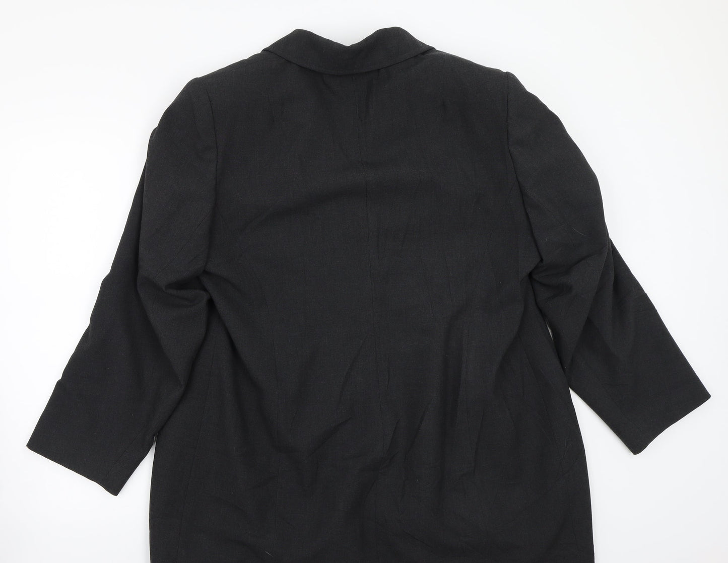 Profile Womens Grey   Jacket Suit Jacket Size 14