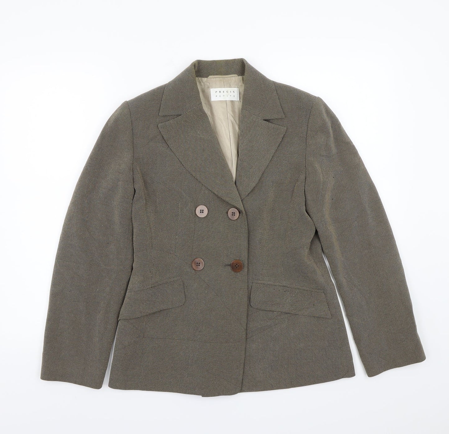Precis Womens Beige   Jacket Coat Size 10