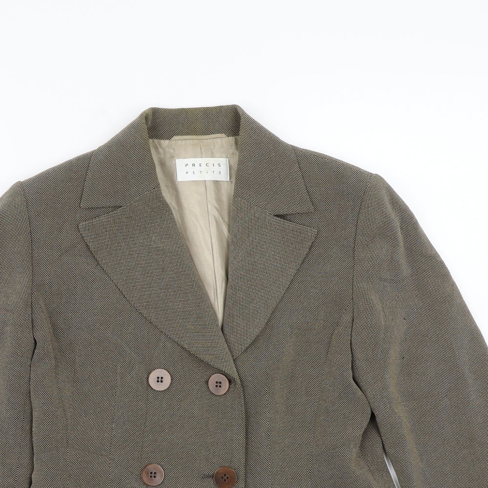 Precis Womens Beige   Jacket Coat Size 10