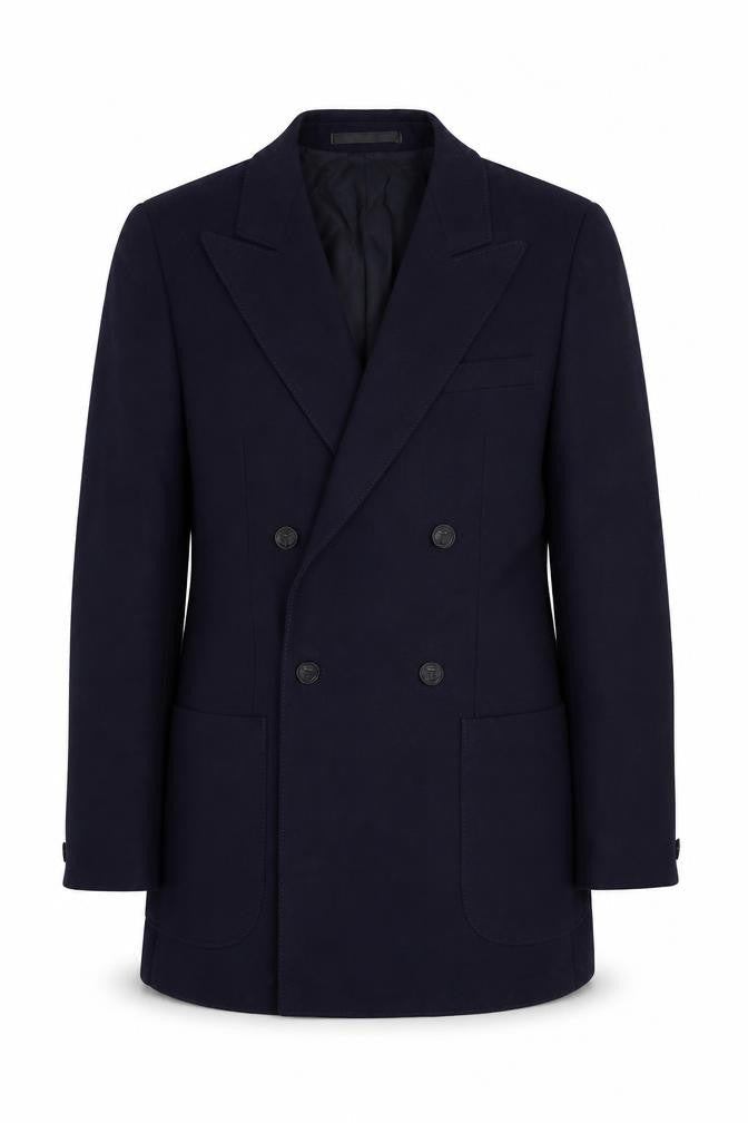 Racing Green Womens Blue   Jacket Suit Jacket Size 34