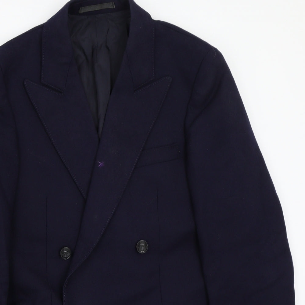 Racing Green Womens Blue   Jacket Suit Jacket Size 34