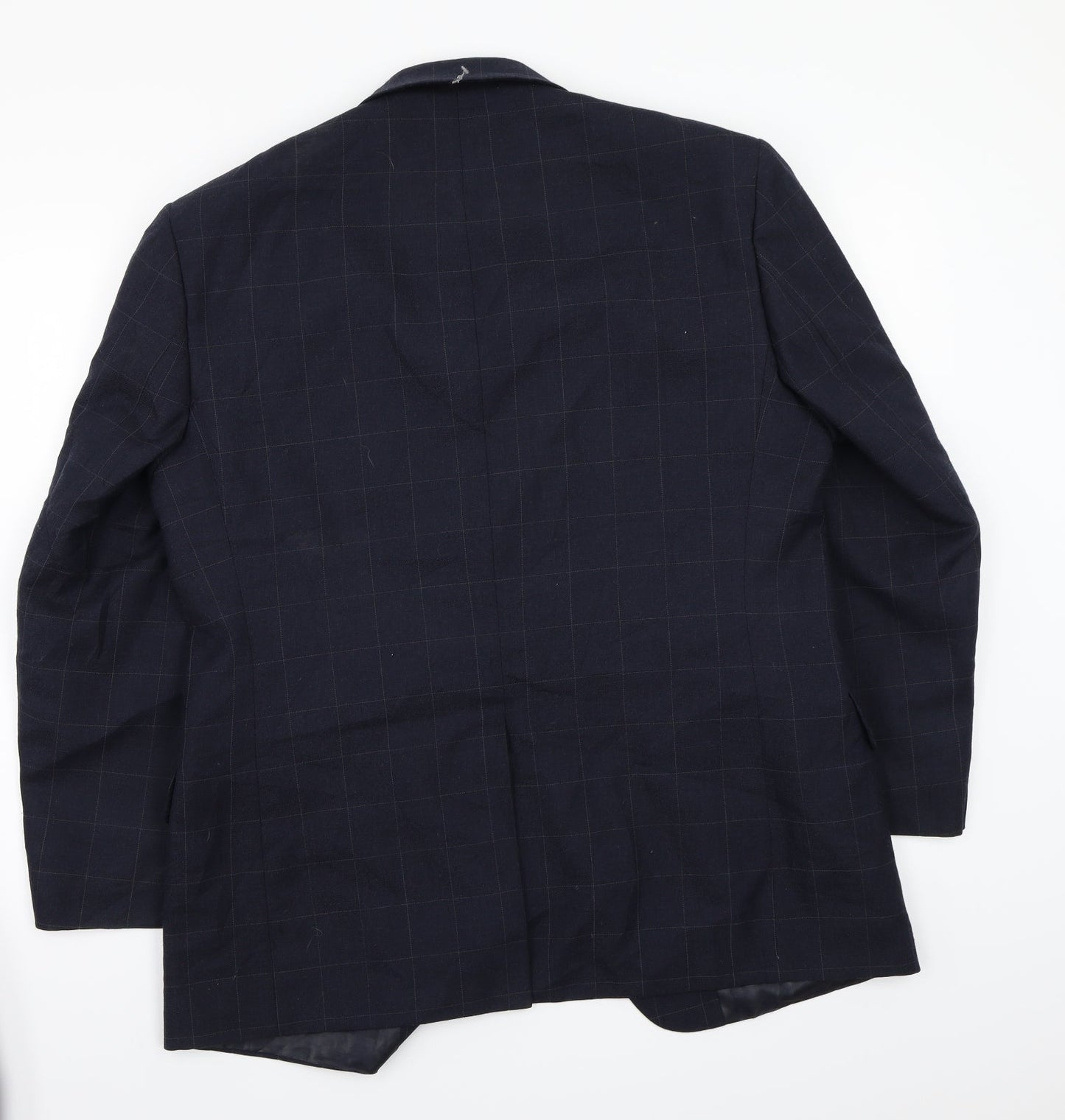 Preworn Mens Blue   Jacket Suit Jacket Size 40