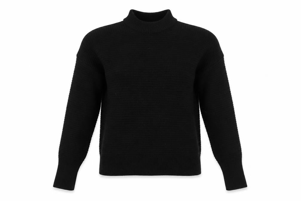 Primark Womens Black  Knit Pullover Jumper Size 6  - Cut out sleeves