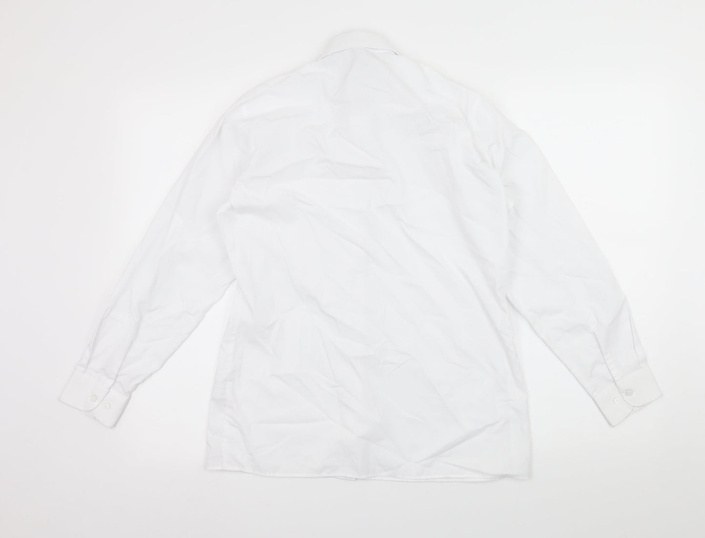 Trutex Mens White    Button-Up Size S