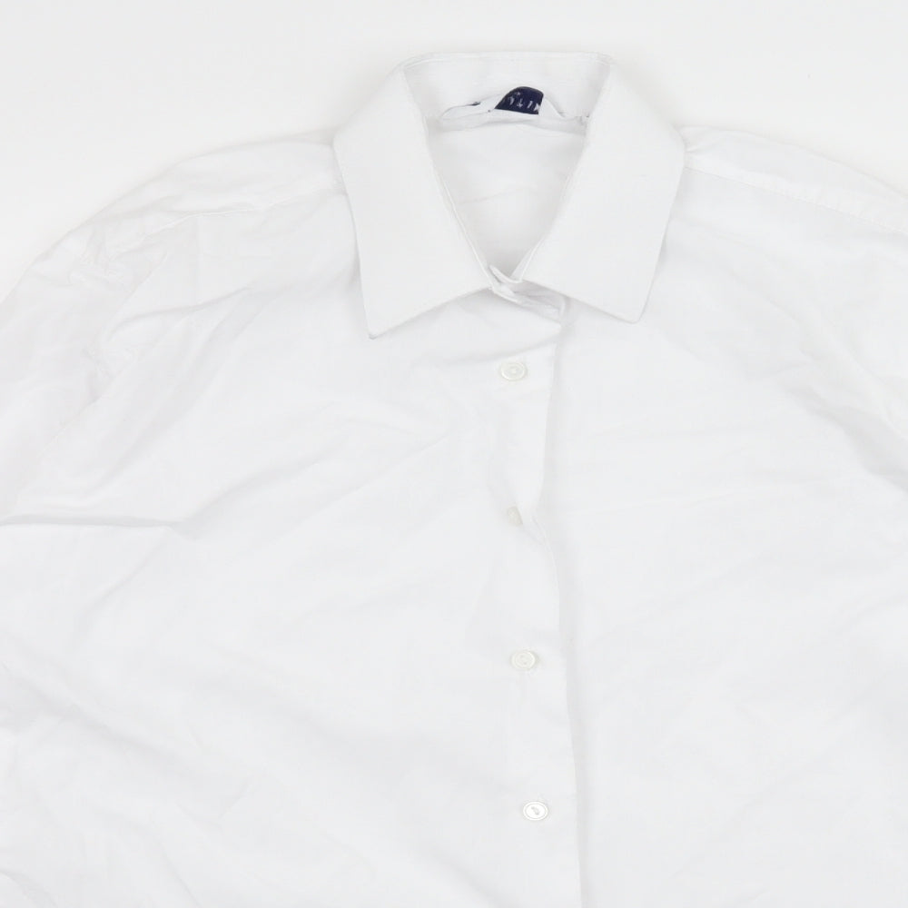 Trutex Mens White    Button-Up Size S