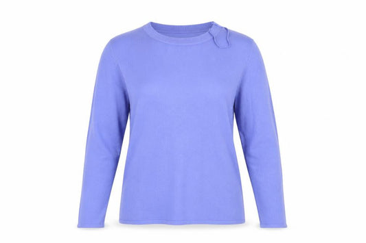 Bonmarché Womens Blue Pullover Jumper Size 10