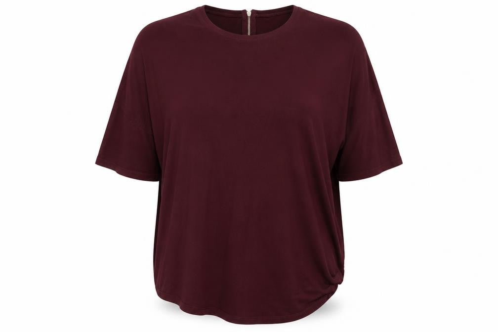 Peacocks Womens Red   Basic Blouse Size 12