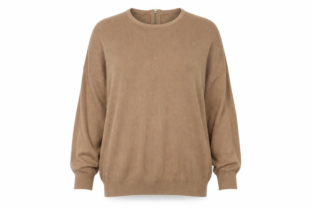 Atmosphere Womens Brown Striped  Pullover Jumper Size 14