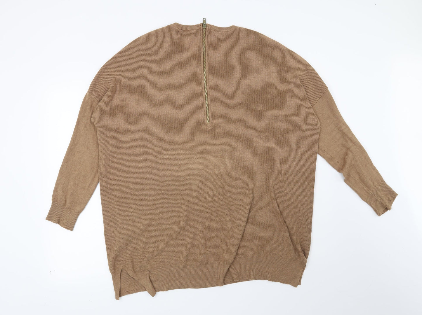 Atmosphere Womens Brown Striped  Pullover Jumper Size 14