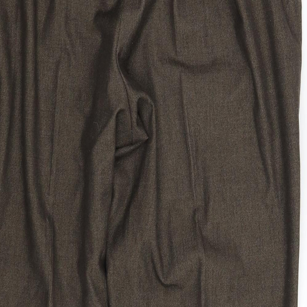 Marks and Spencer Womens Grey   Trousers  Size 16 L26 in