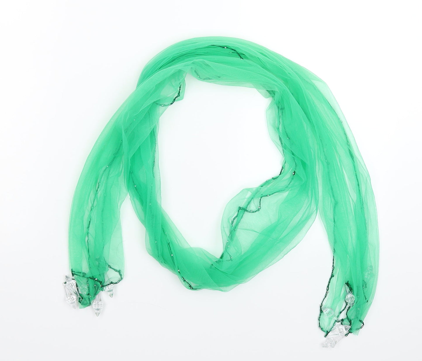 Preworn Womens Green    Scarf