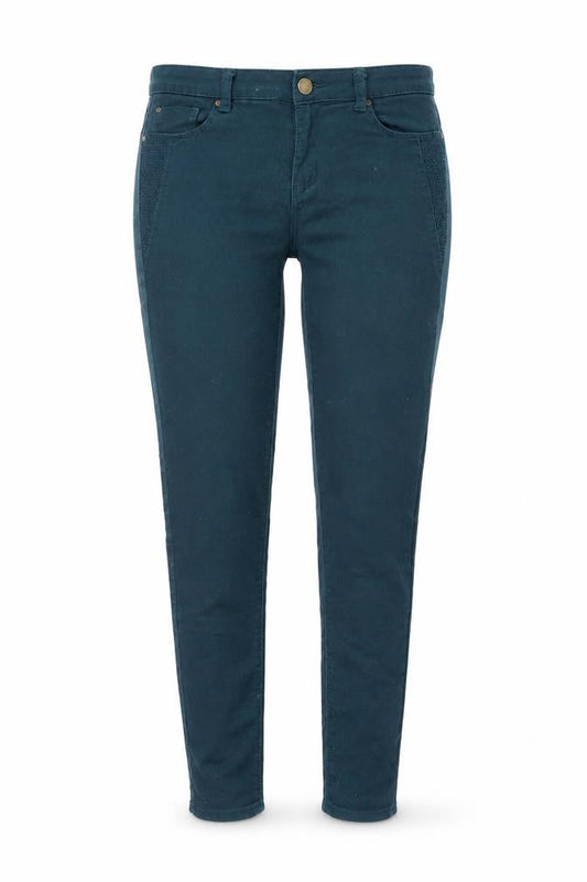 DenimCo Womens Green   Skinny Jeans Size 12 L20 in