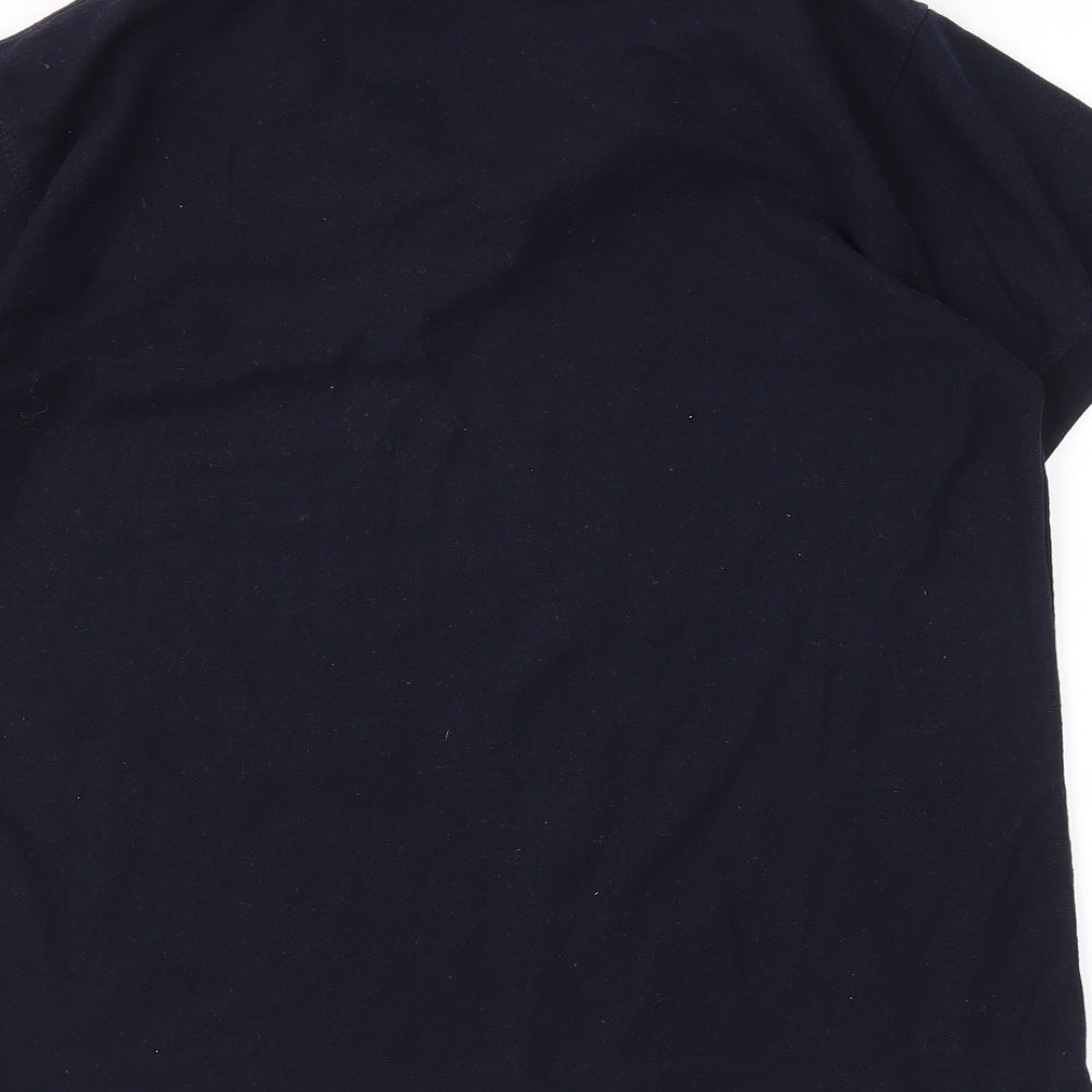 JHK Mens Blue    Polo Size M