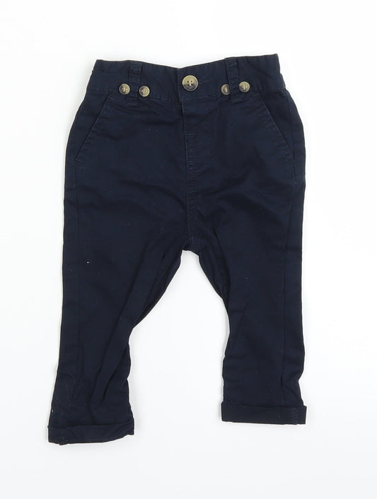 Matalan Baby Blue   Capri Trousers Size 6-9 Months