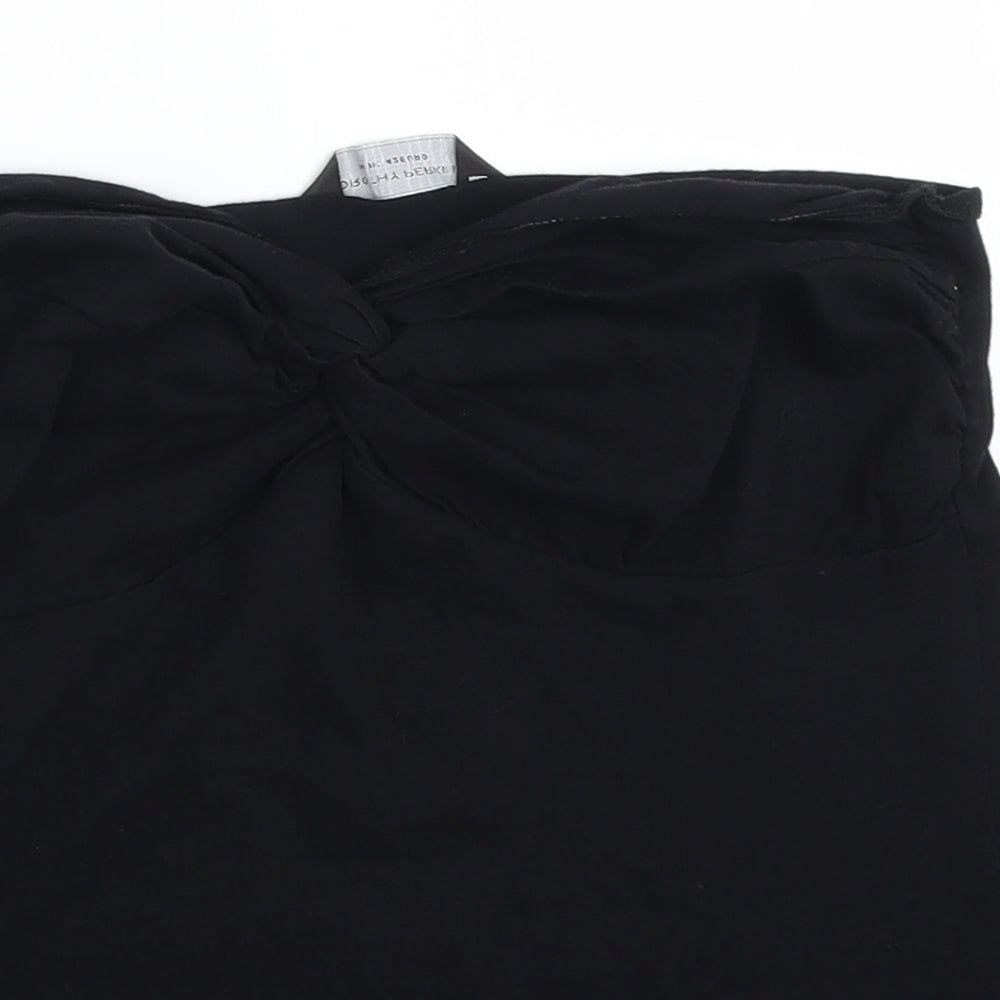 Dorothy Perkins Womens Black   Cropped Tank Size 14