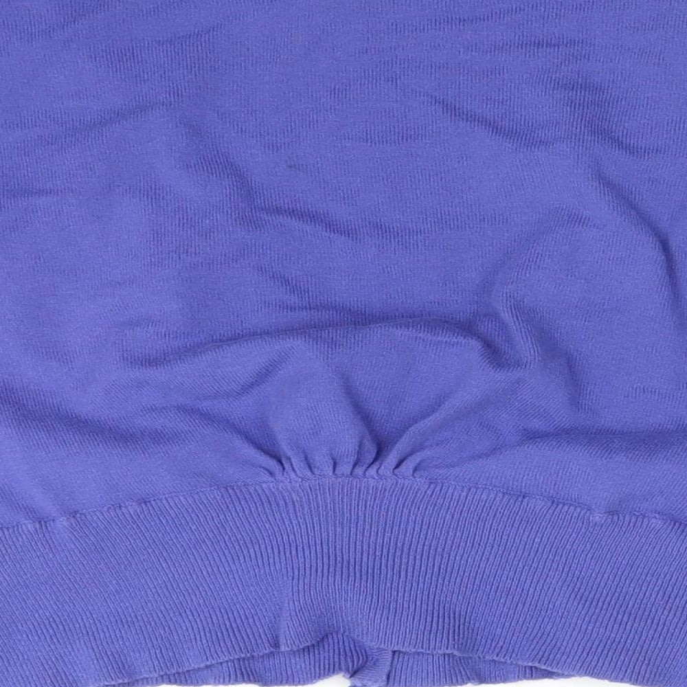 George Womens Purple   Cardigan Jumper Size 14