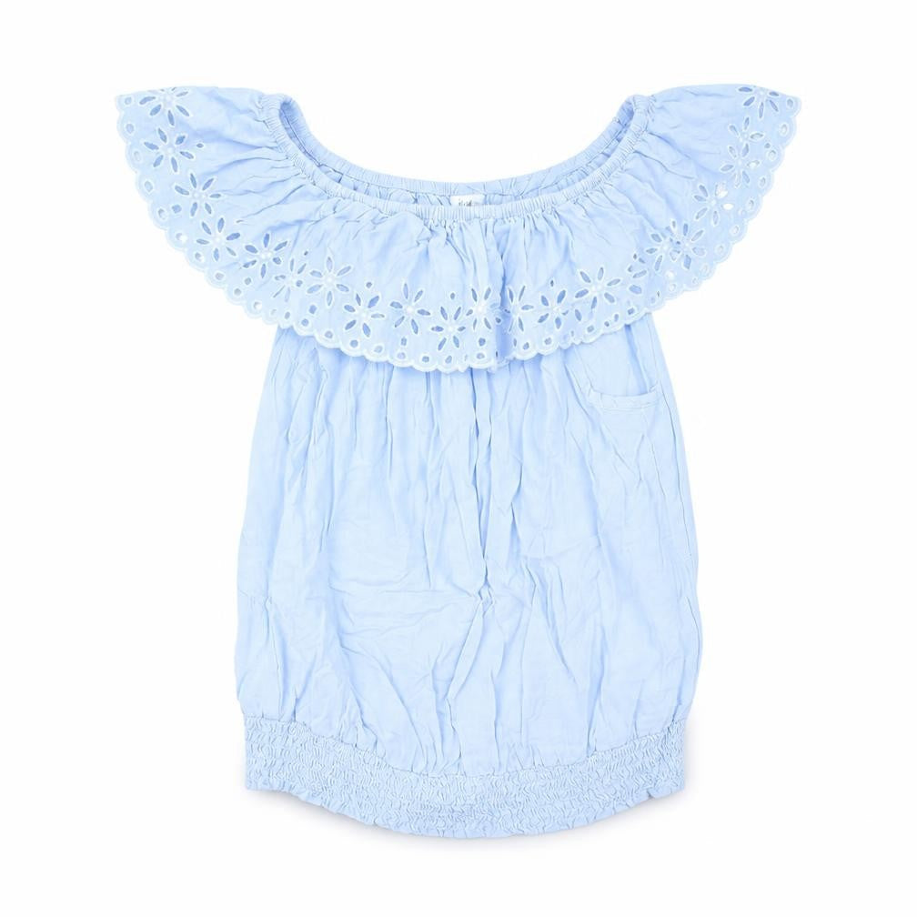 H&M Girls Blue   Basic Tank Size 12 Years