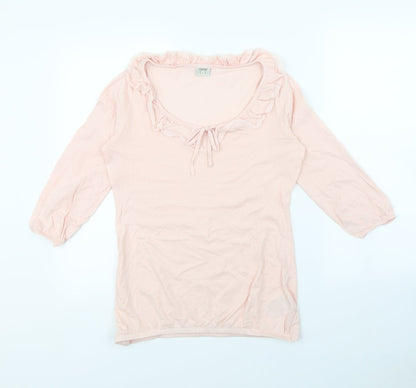 Spirit Womens Pink   Basic Blouse Size M