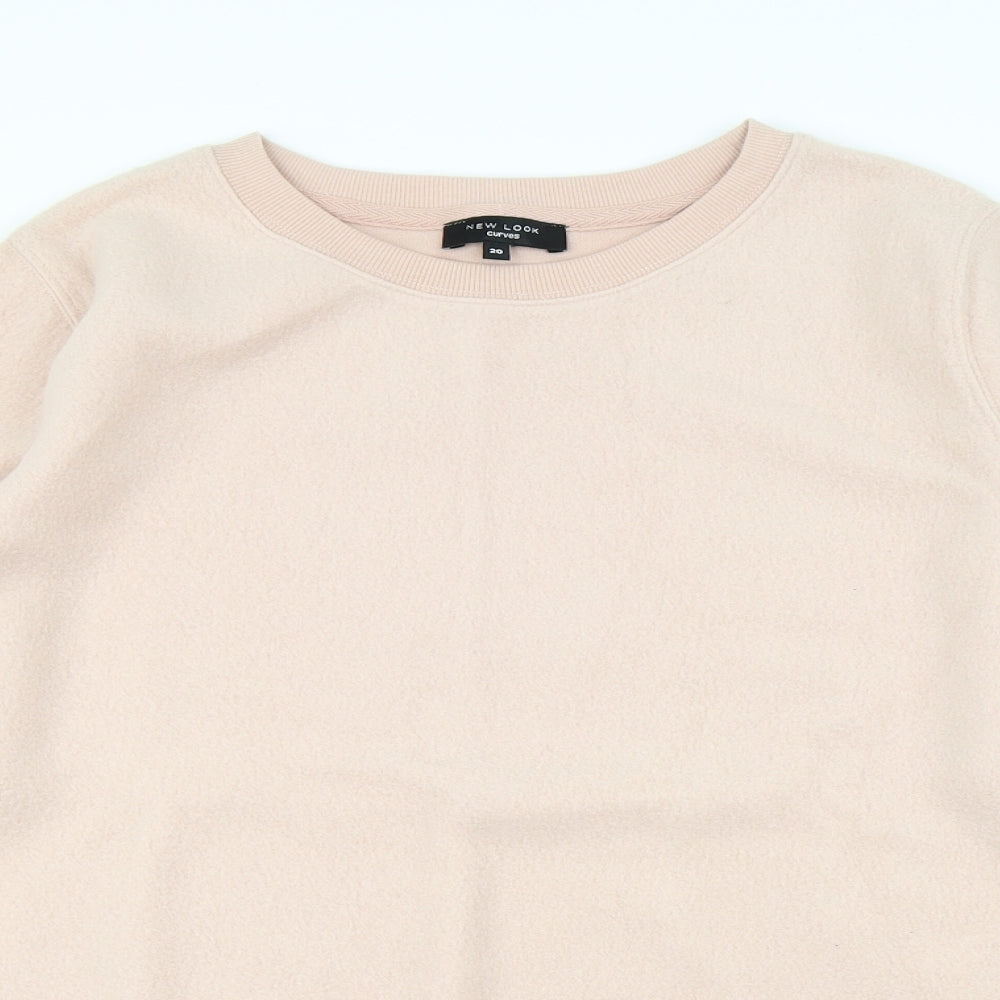 New Look Womens Pink   Pullover Jumper Size 2