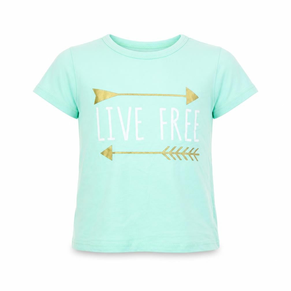 Samgami Girls Blue   Basic T-Shirt Size 6 Years
