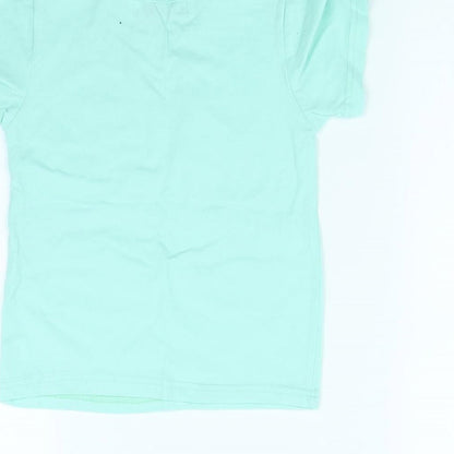 Samgami Girls Blue   Basic T-Shirt Size 6 Years