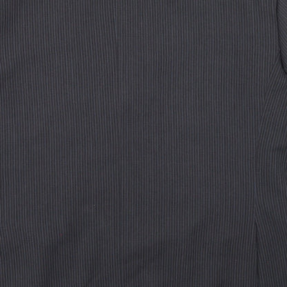 Butler & Webb Mens Grey Striped Jacket Suit Jacket