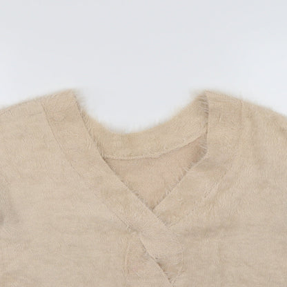 Next Womens Beige   Pullover Jumper Size 12