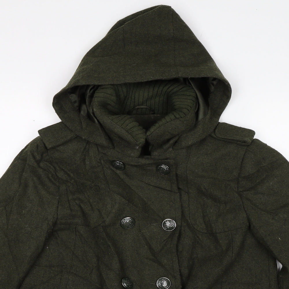 Topshop Womens Green   Jacket  Size 8