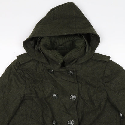 Topshop Womens Green   Jacket  Size 8