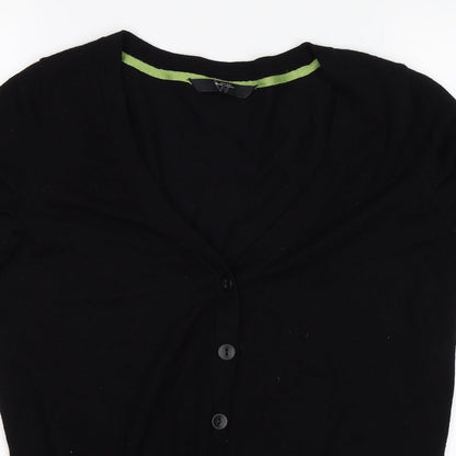 Preworn Womens Black   Basic Blouse Size 10