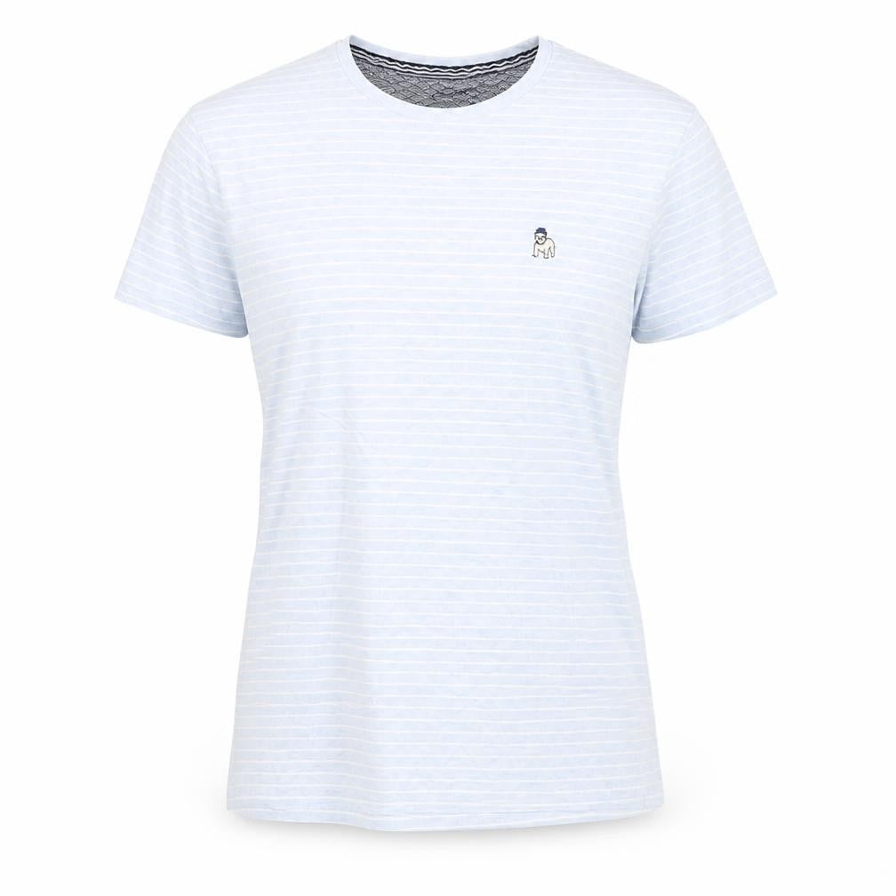 The Spitalfields Shirt Co Womens Blue   Basic T-Shirt Size M