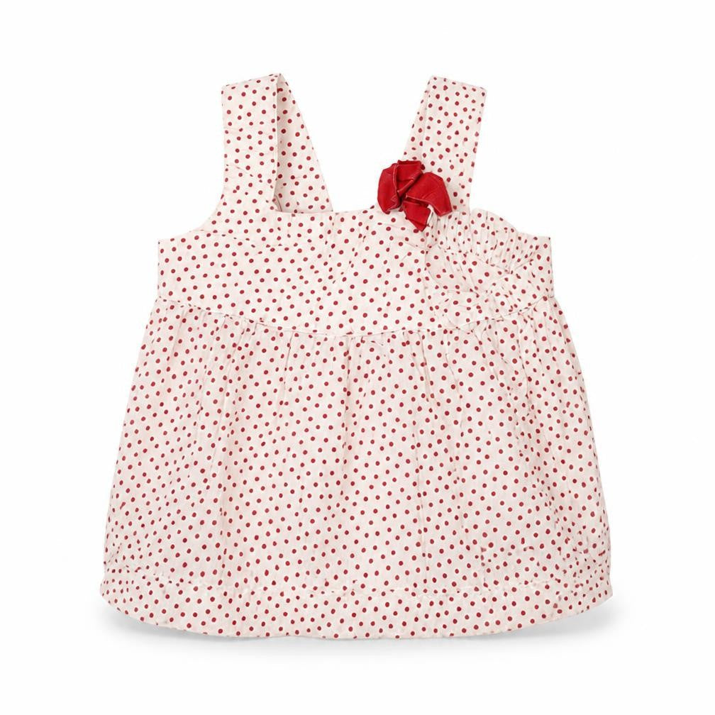 H&M Baby White Polka Dot  A-Line  Size 3-6 Months