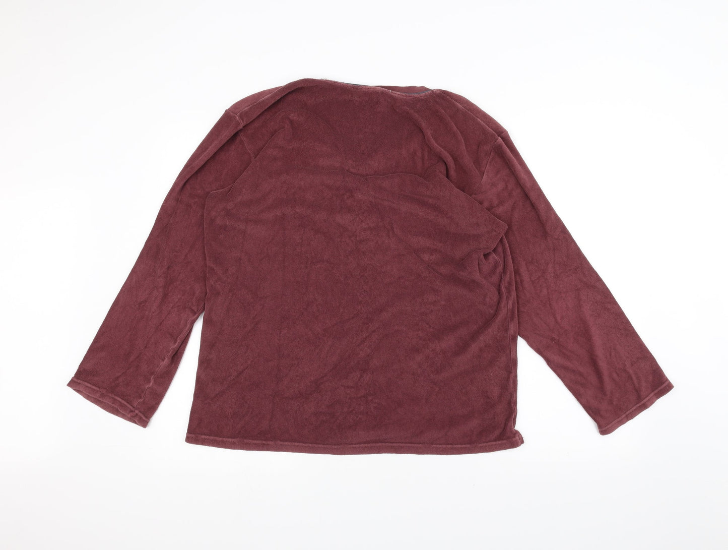Enrico Mori Mens Red   Pullover Jumper Size M