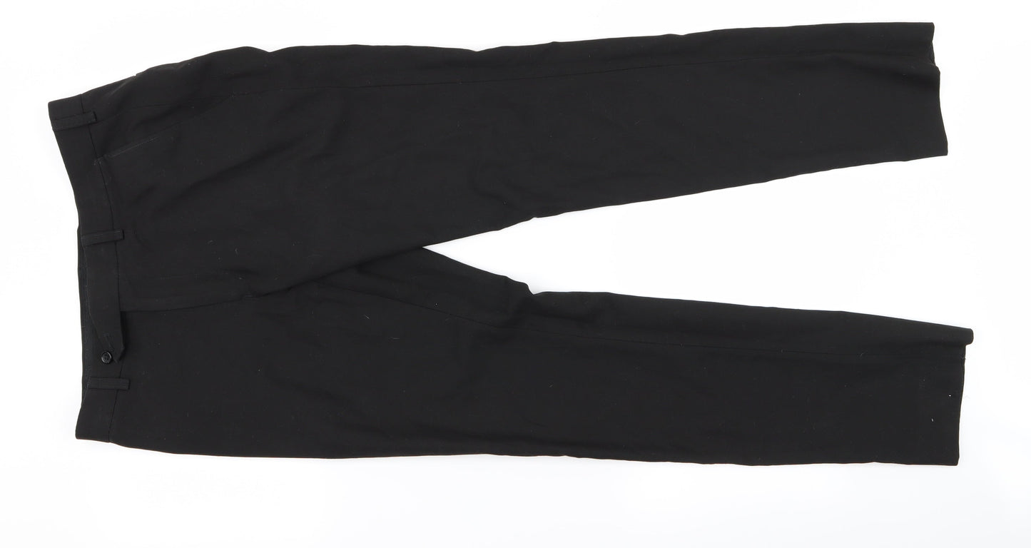 NEXT Womens Black   Trousers  Size 30 L26 in
