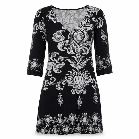 izabel Womens Blue Floral  Shirt Dress  Size S