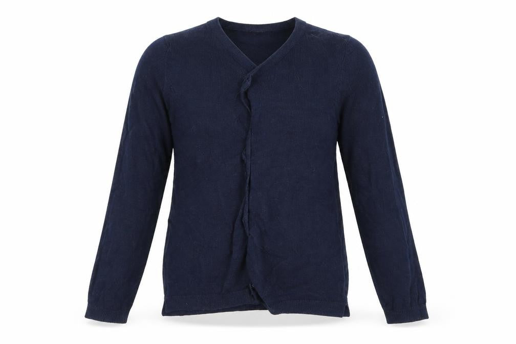 H&M Girls Blue   Cardigan Jumper Size 6 Years