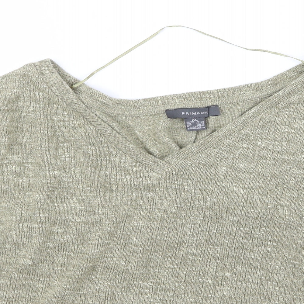 Primark Mens Green   Cardigan Jumper Size XL