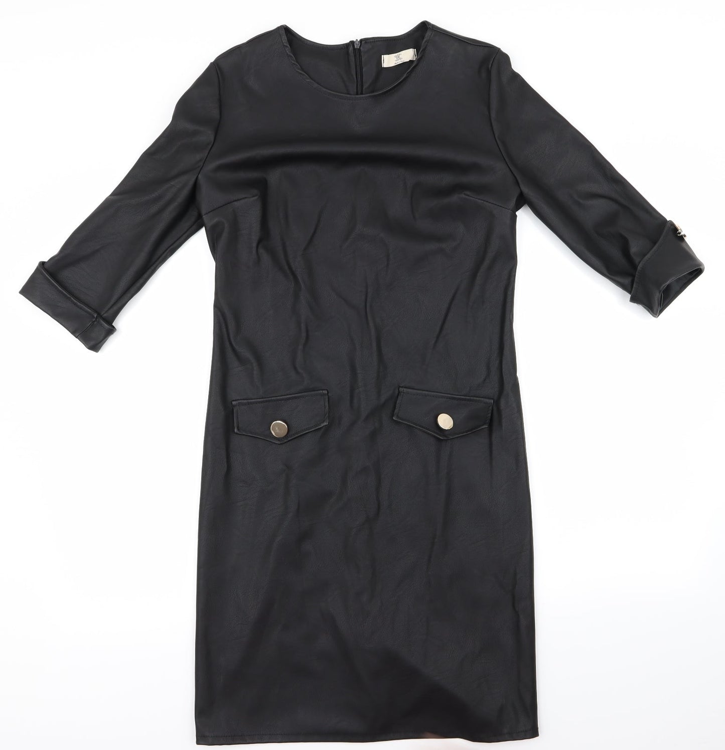 V&L Womens Black   Bodycon  Size M