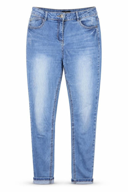 Denim Womens Blue   Tapered Jeans Size 10 L20 in