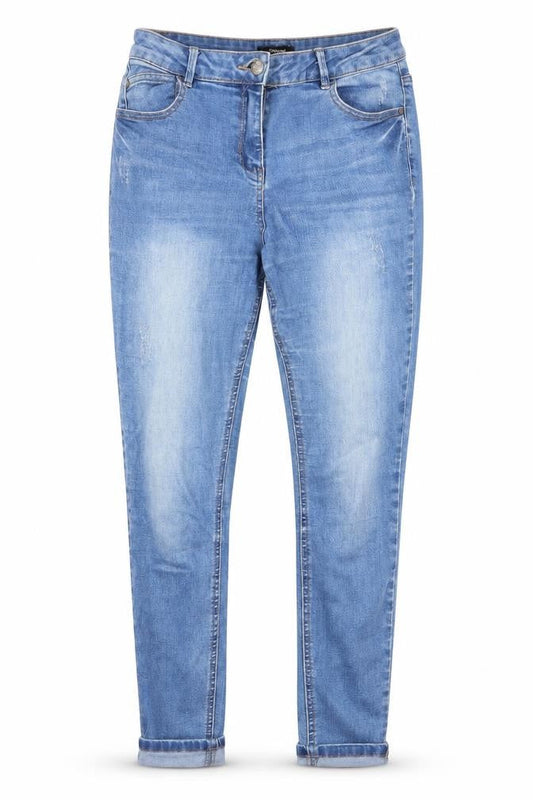 Denim Womens Blue   Tapered Jeans Size 10 L20 in