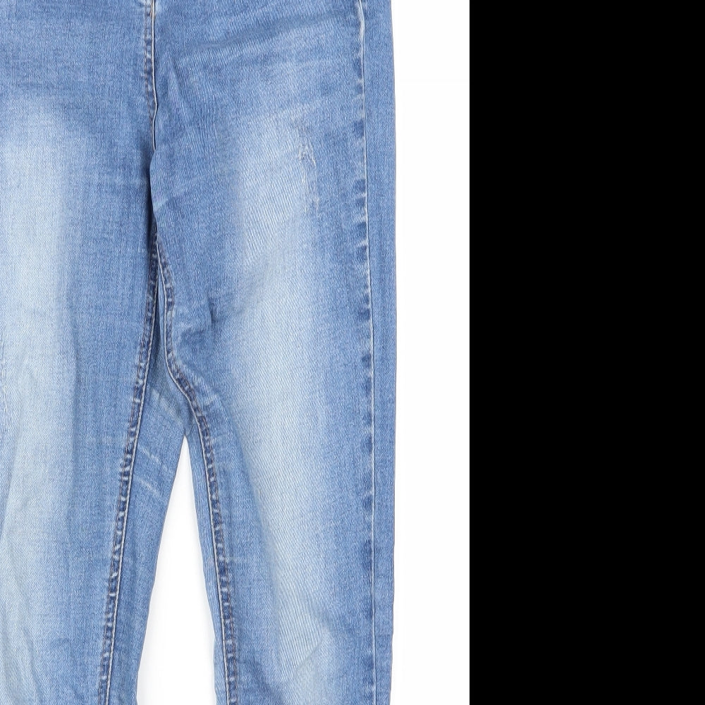 Denim Womens Blue   Tapered Jeans Size 10 L20 in