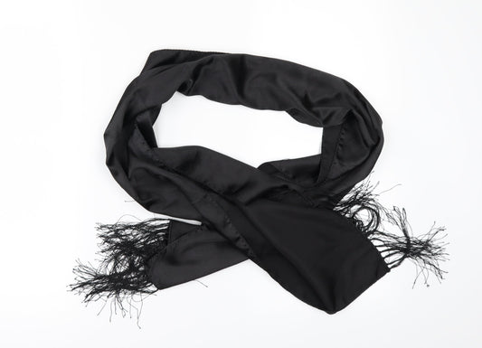Preworn Womens Black    Scarf