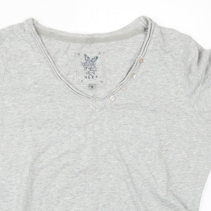 Preloved NEXT Womens Grey   Basic T-Shirt Size 12 - Detail