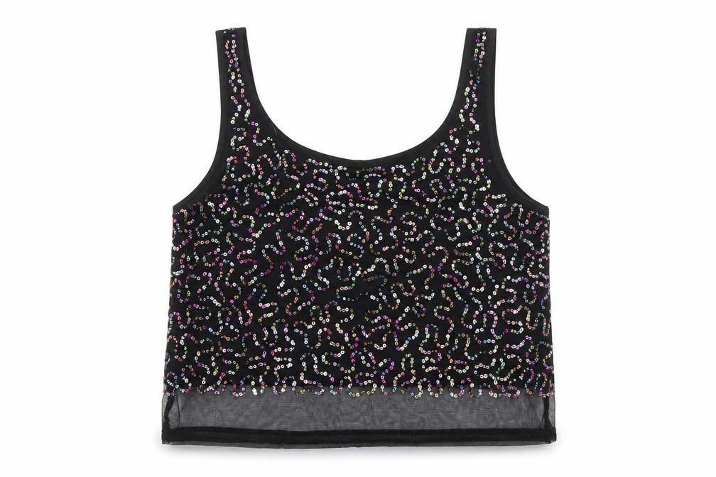 H&M Womens Black   Basic T-Shirt Size 10