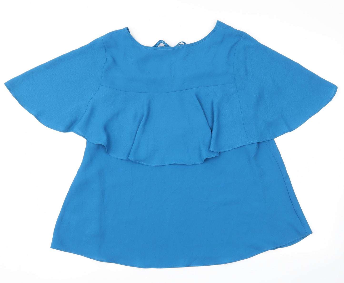 TU Womens Blue   Basic Blouse Size 10