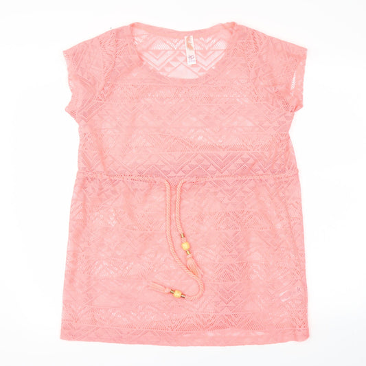 Ocean jean  Womens Pink   Basic T-Shirt Size 14