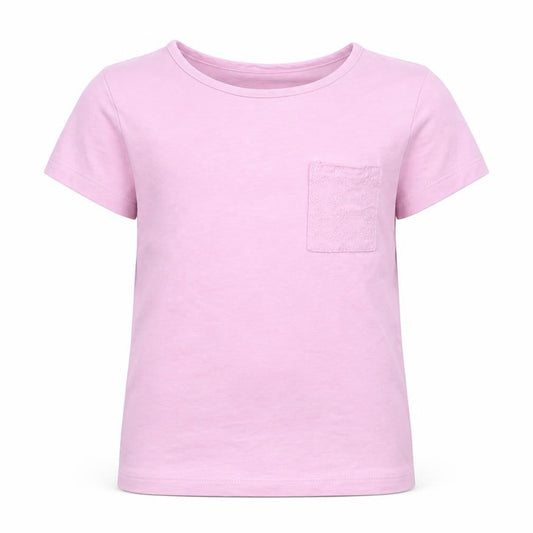 George Girls Purple   Basic T-Shirt Size 2-3 Years