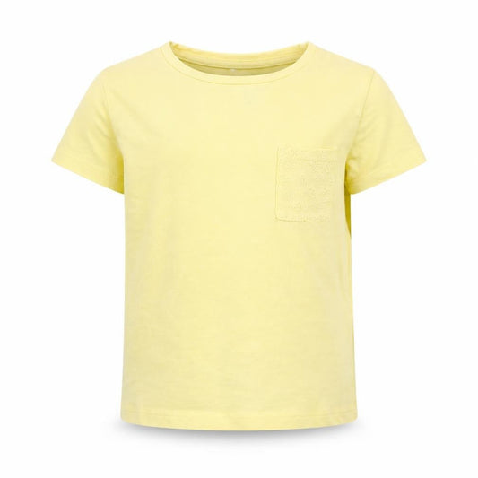 George Girls Yellow   Basic T-Shirt Size 2-3 Years